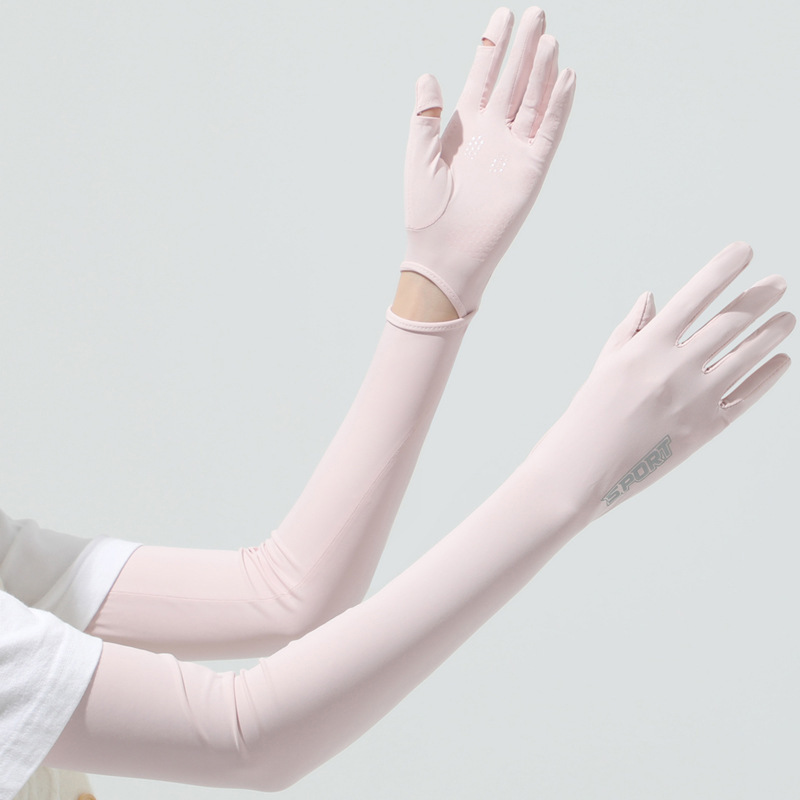 Dual Monitor Arm - Ice Sleeve Women Riding UV Protection