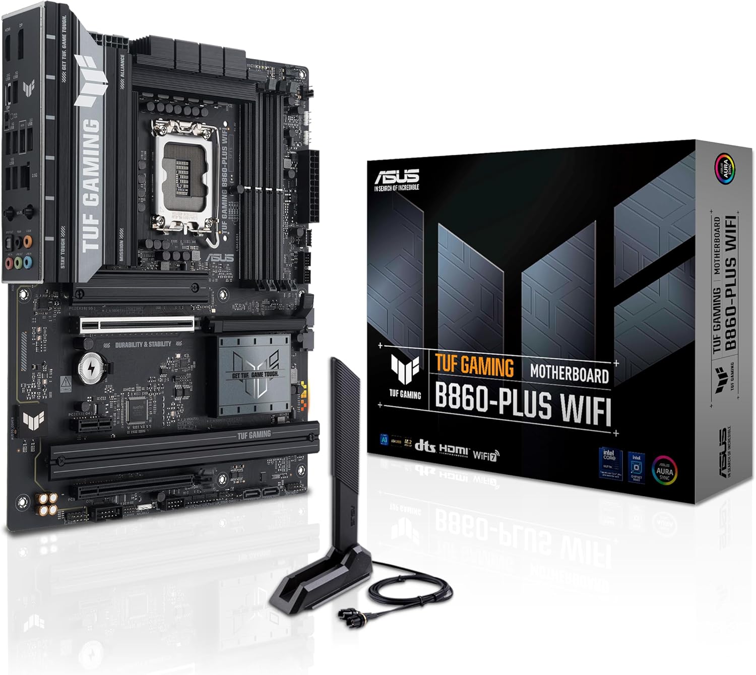 Pc Gaming Ultra - Gaming B860-PLUS WiFi ATX Motherboard, Intel
