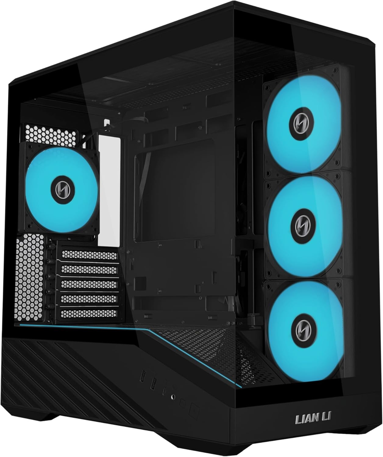 Pc Case Fan - Compact Micro-ATX PC Case with 4