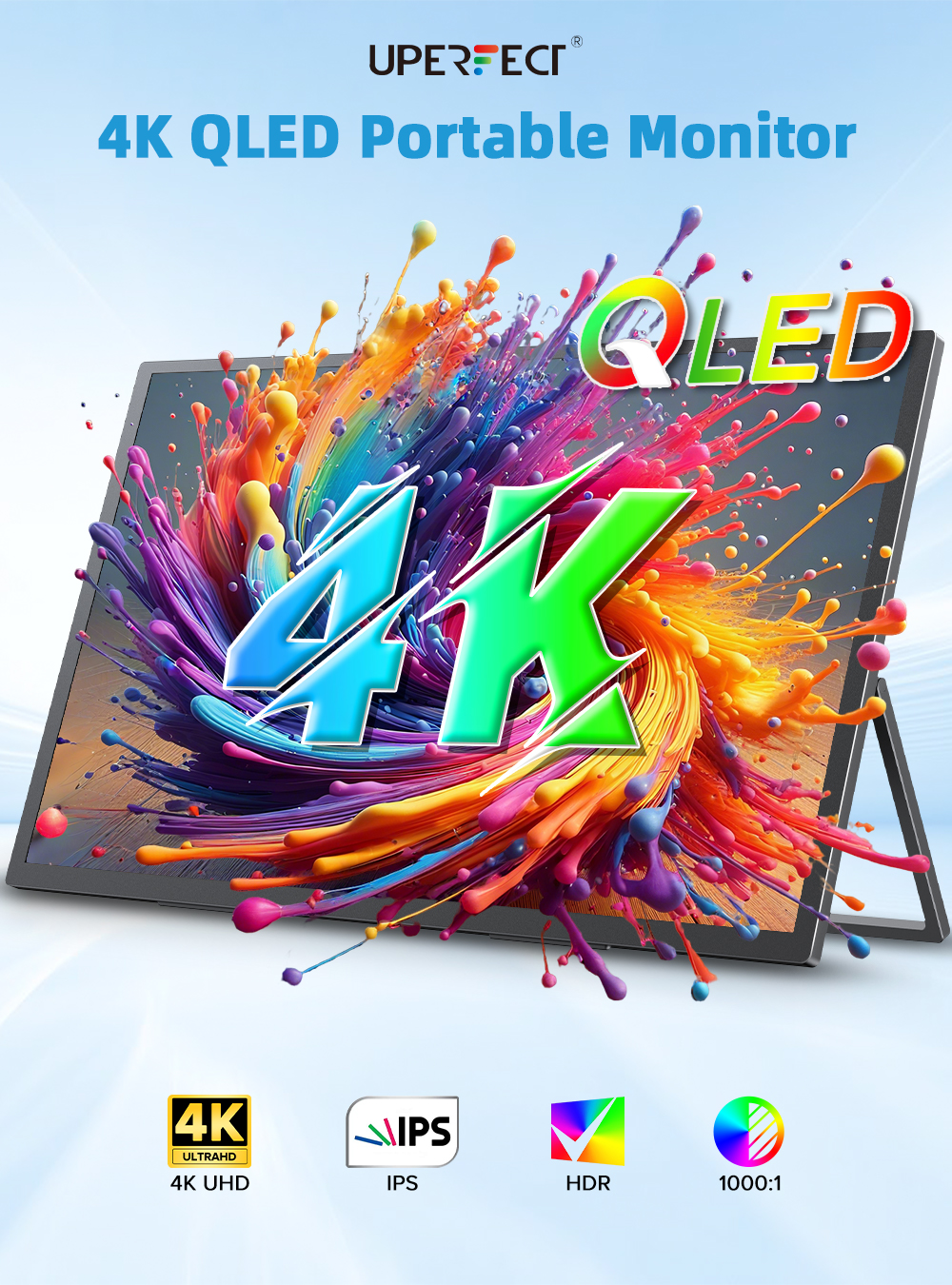UPERFECT 18.4 inch 4K QLED Por - Pc Gaming Ultra reseña y precio