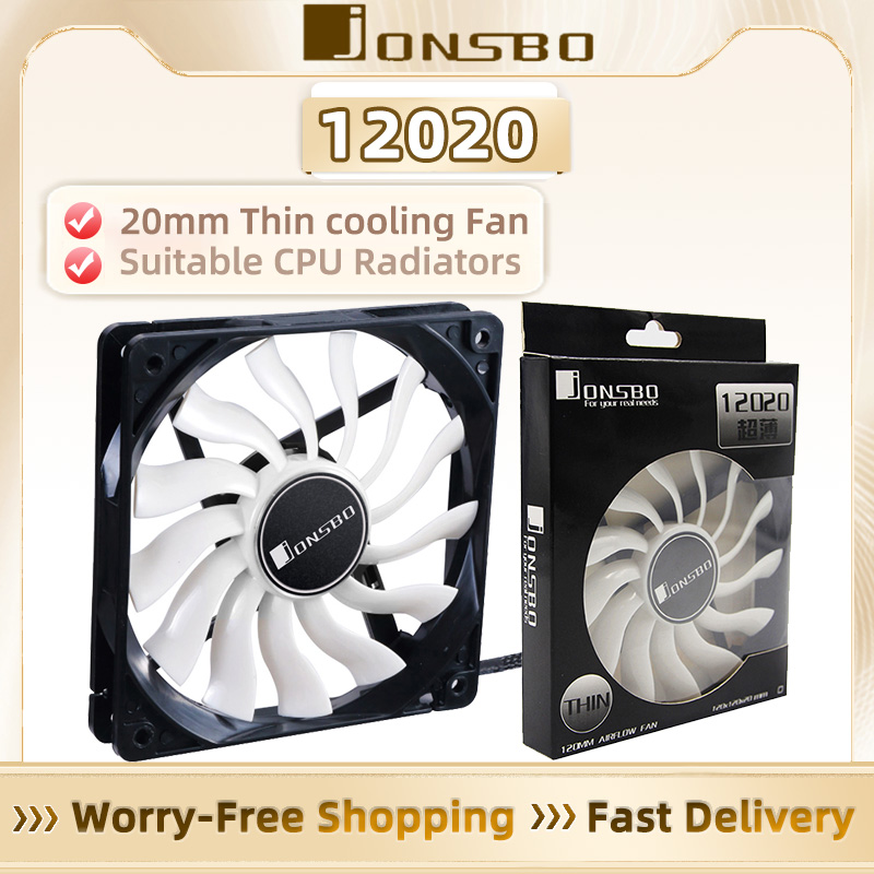 JONSBO 12020 120mm DC 12V 3Pin - Pc Gaming Ultra reseña y precio