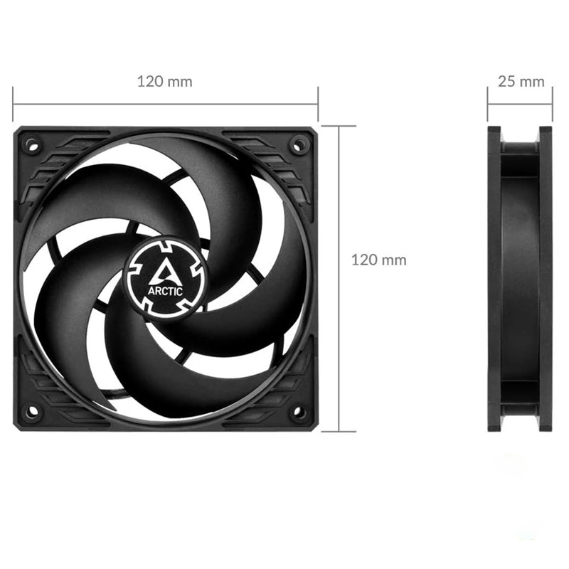ARCTIC P12 Silent - PC Fan, 12 - Pc Case Fan reseña y precio