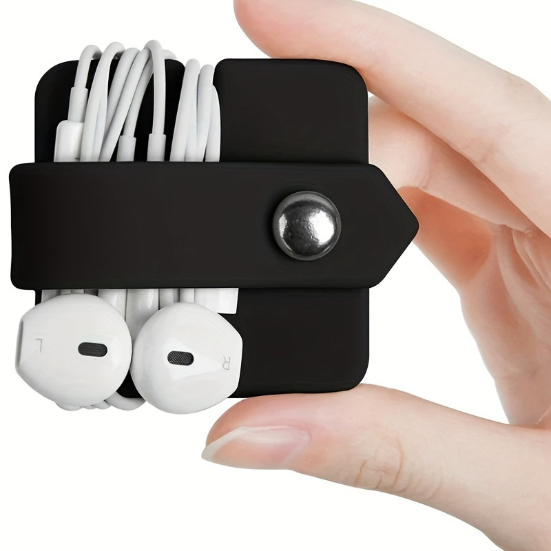 2pcs Headphone Winder Wire Cab - Cable Management Sleeve reseña y precio