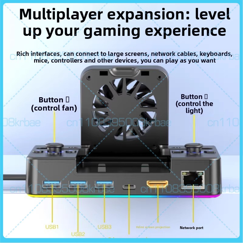 Gaming Dock Station for Steam  - Usb Hub Gaming reseña y precio