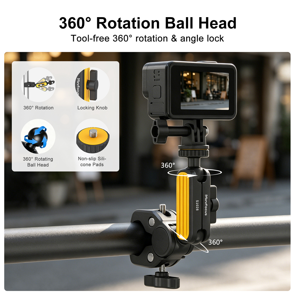 Super Clamp with 360° Dual Bal - Dual Monitor Arm reseña y precio