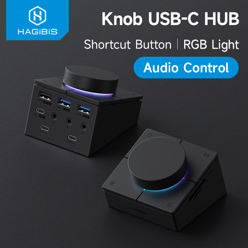 Hagibis Knob USB C Hub With Sh - Usb Hub Gaming reseña y precio