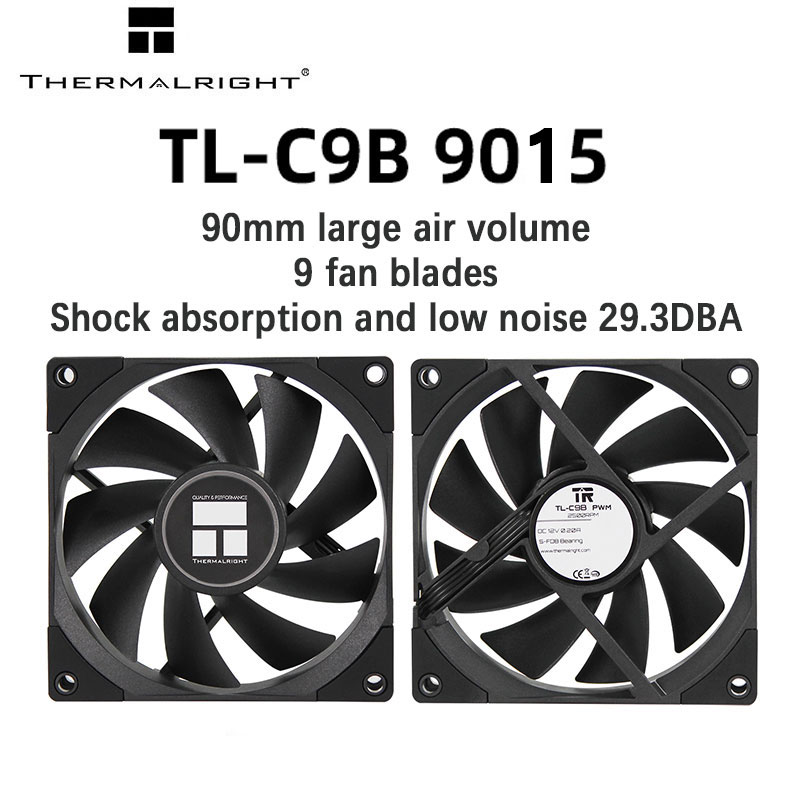Thermalright TL-C9 TL-C9B TL-9 - Pc Case Fan reseña y precio