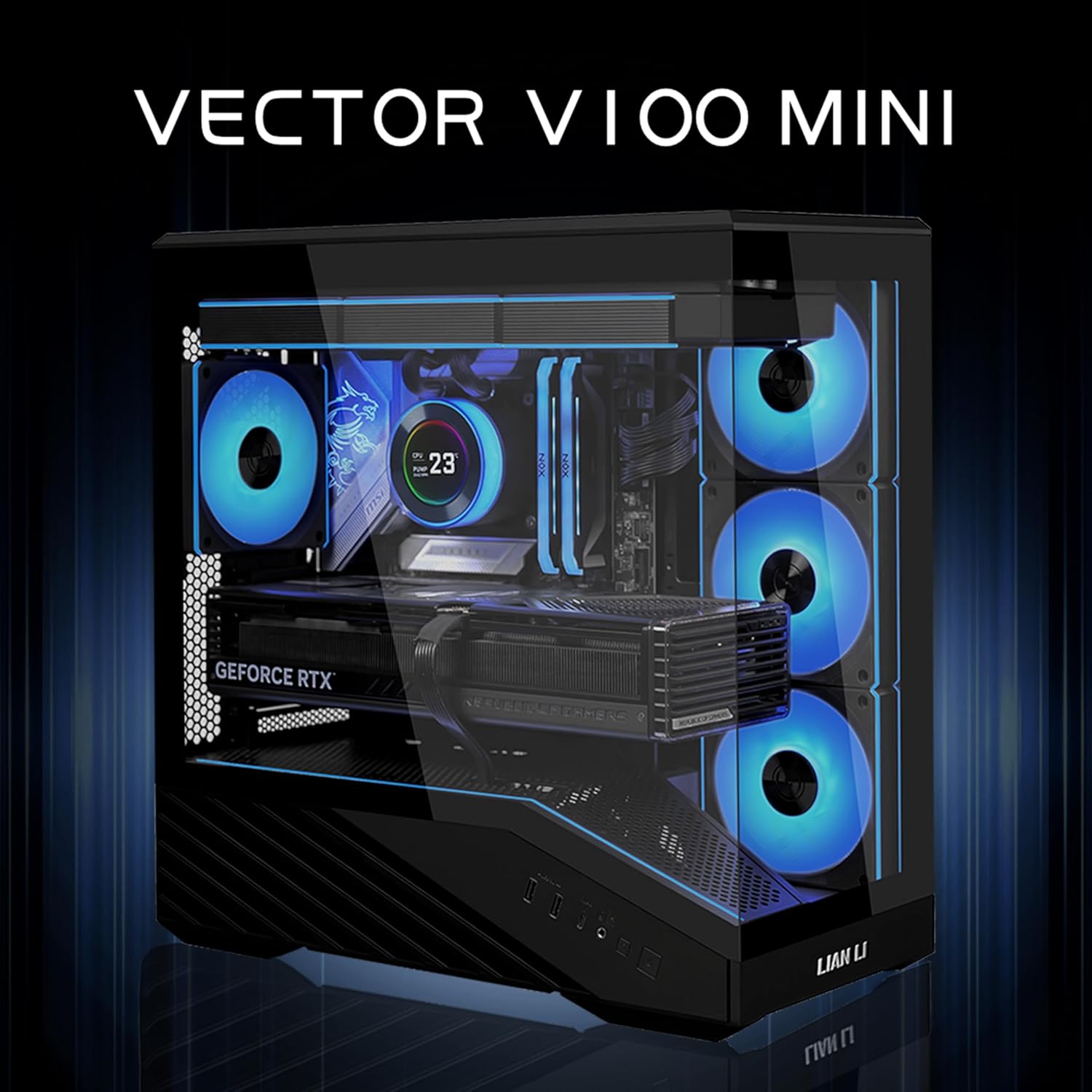 Compact Micro-ATX PC Case with - Pc Case Fan reseña y precio