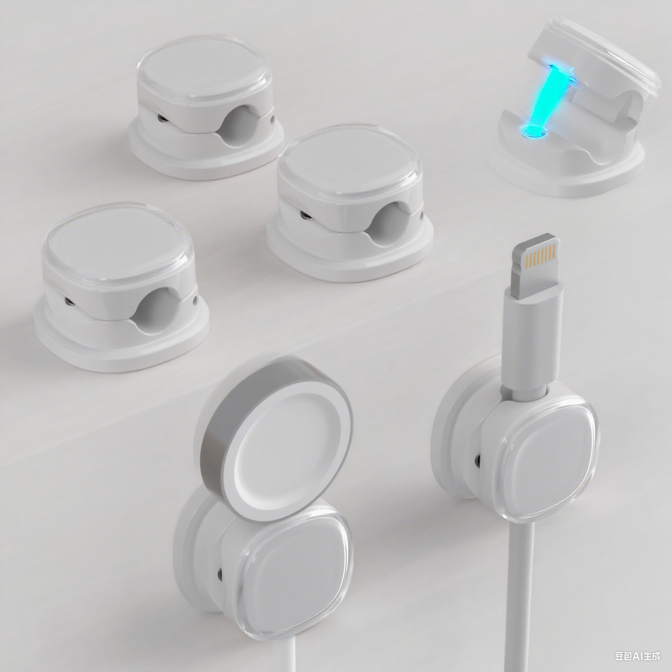 3/6/8/12PCS Magnetic Cable Cli - Cable Management Sleeve reseña y precio