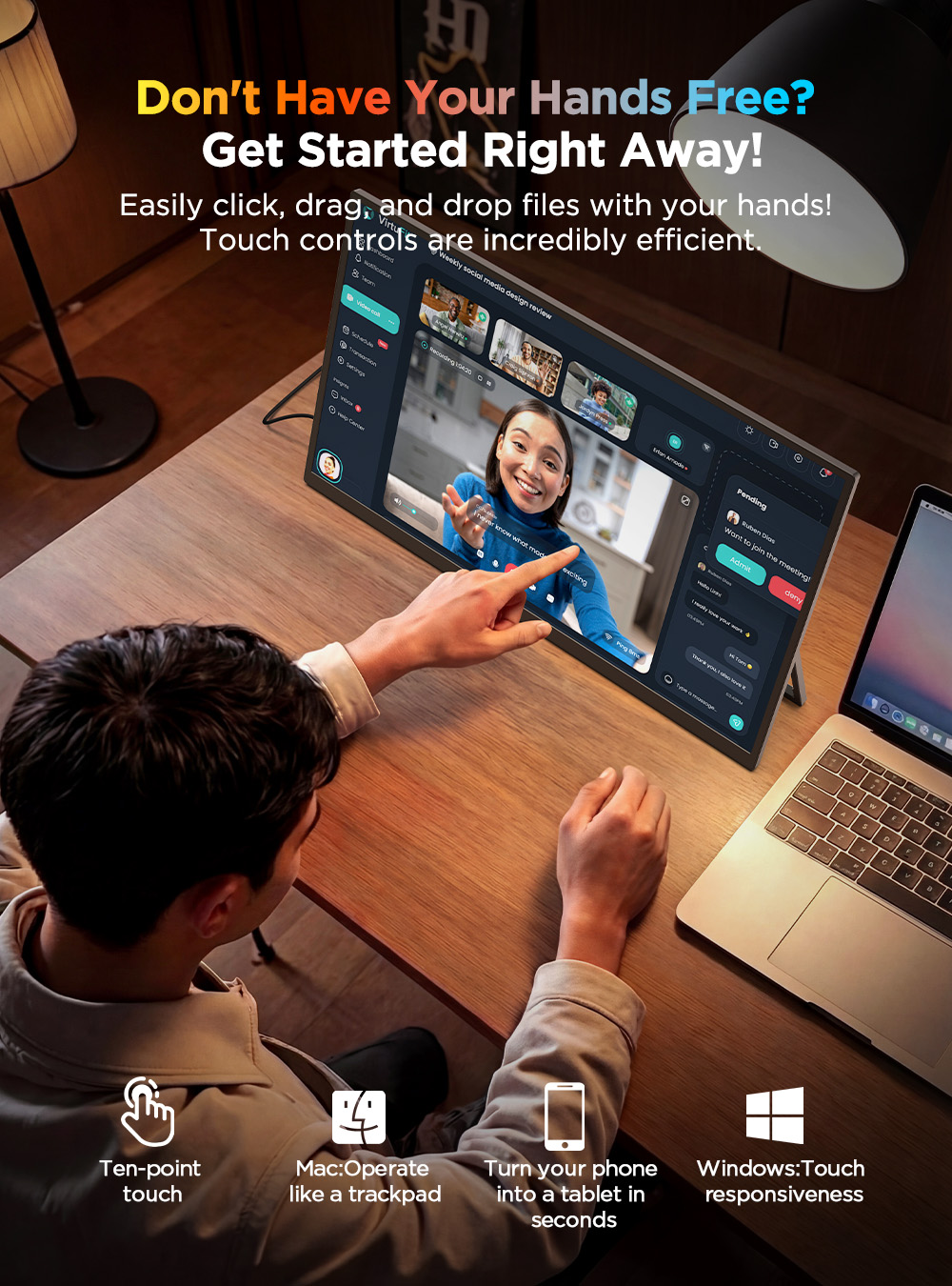 UPERFECT 4K UHD Portable Monit - Pc Gaming Ultra reseña y precio