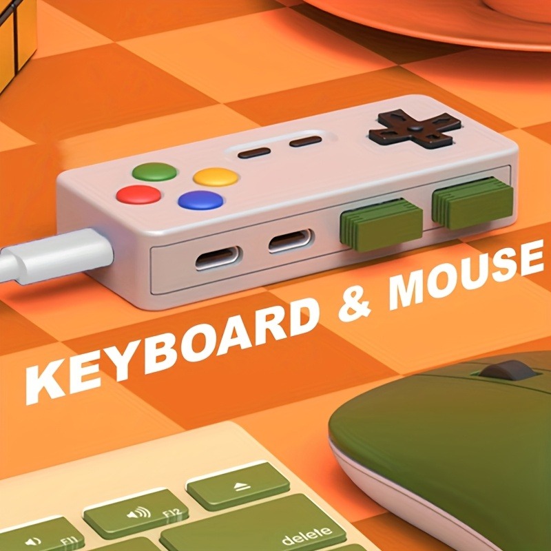 1pc Portable Creative HUB 4-In - Usb Hub Gaming reseña y precio