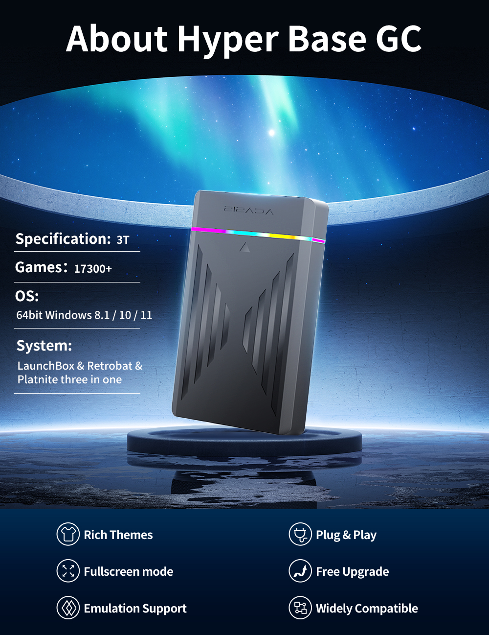 JMachen 3 System in 1 Gaming H - Pc Gaming Aaa reseña y precio