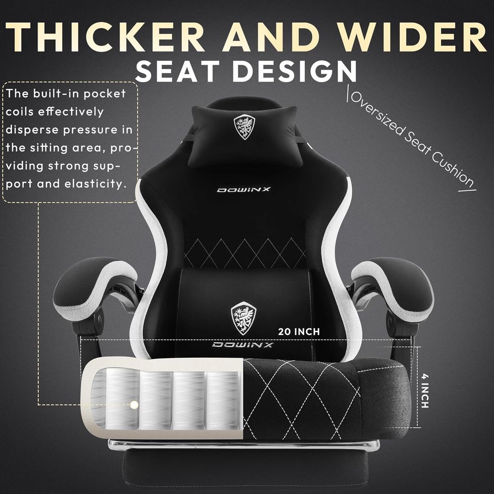 Ergonomic Breathable Fabric Ga - Gaming Chair reseña y precio