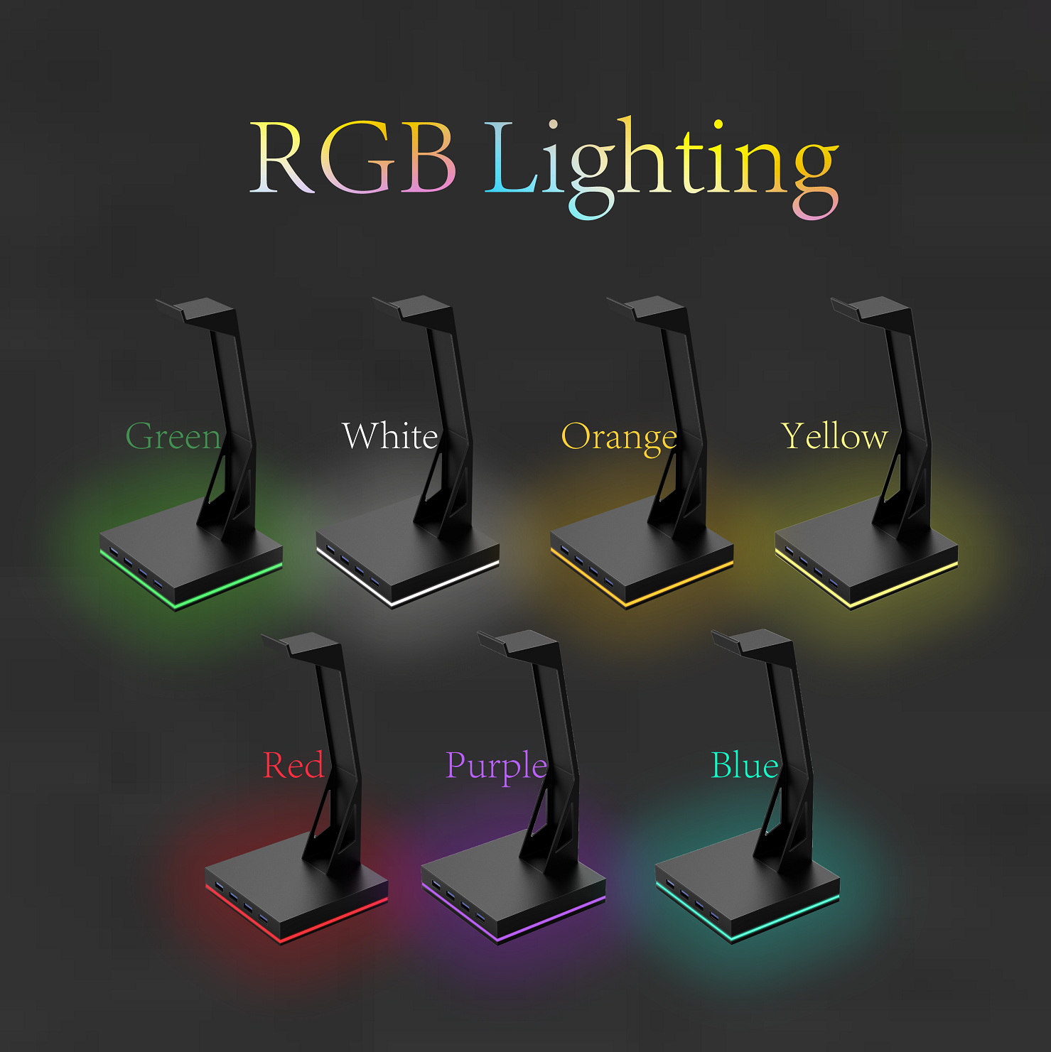 Hot Sale RGB Gaming Stand 4 US - Usb Hub Gaming reseña y precio