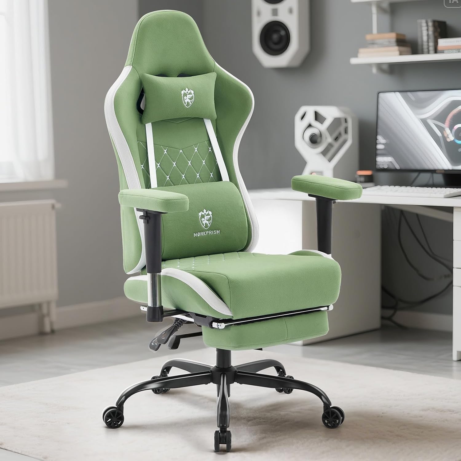 Ergonomic Gaming Chair with Fo - Gaming Chair reseña y precio