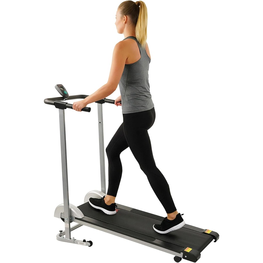 Compact and Foldable Treadmill - Dual Monitor Arm reseña y precio