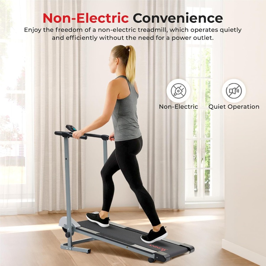 Compact and Foldable Treadmill - Dual Monitor Arm reseña y precio