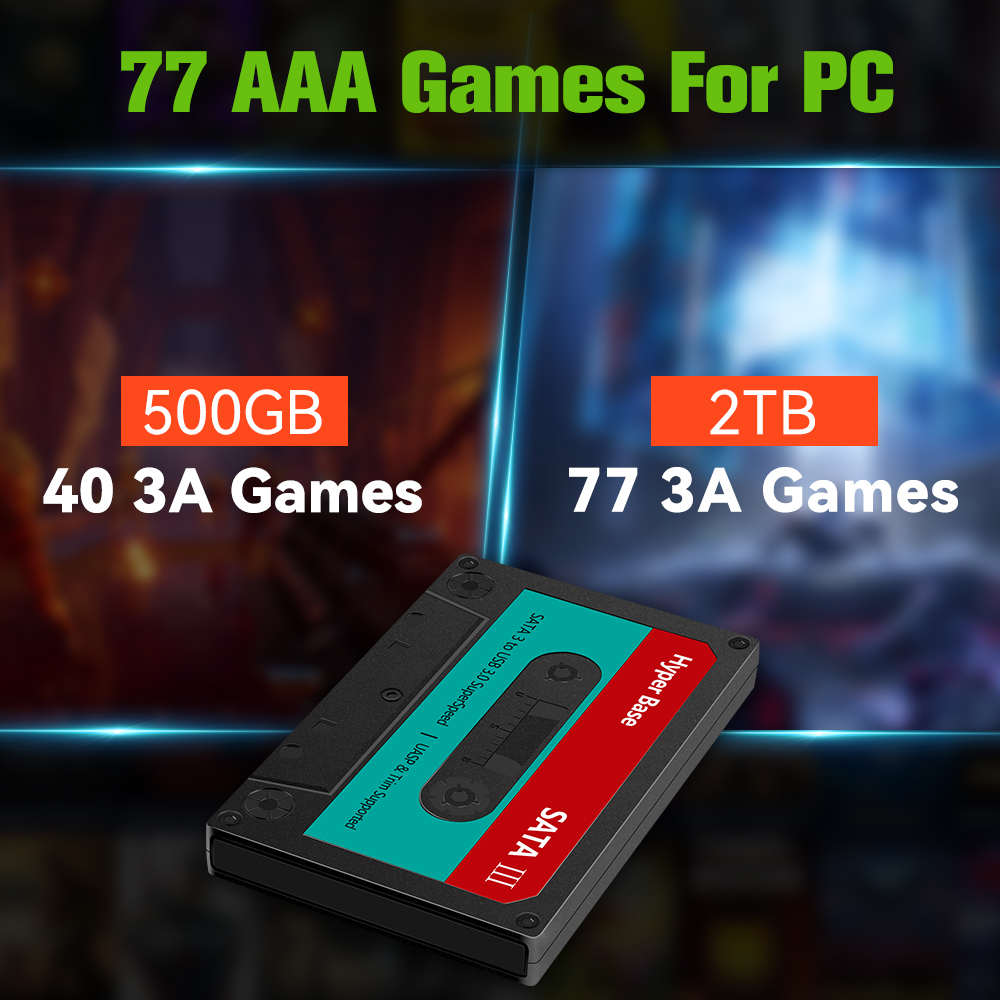 AAA Games Gaming Hard Drive Pl - Pc Gaming Aaa reseña y precio