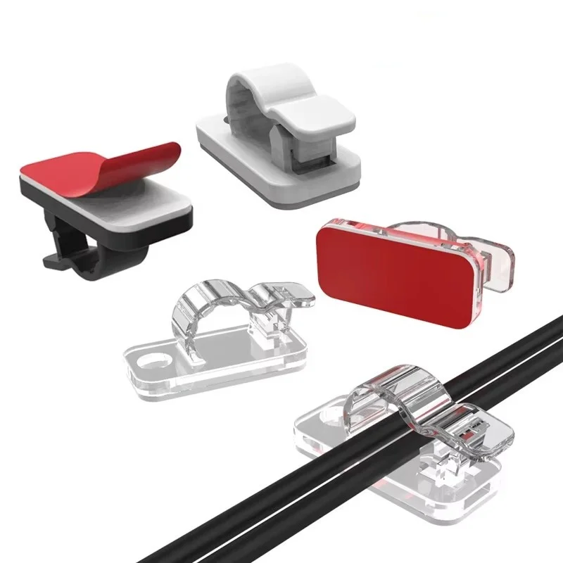 10/50PCS Cable Organizer Clips - Cable Management Sleeve reseña y precio