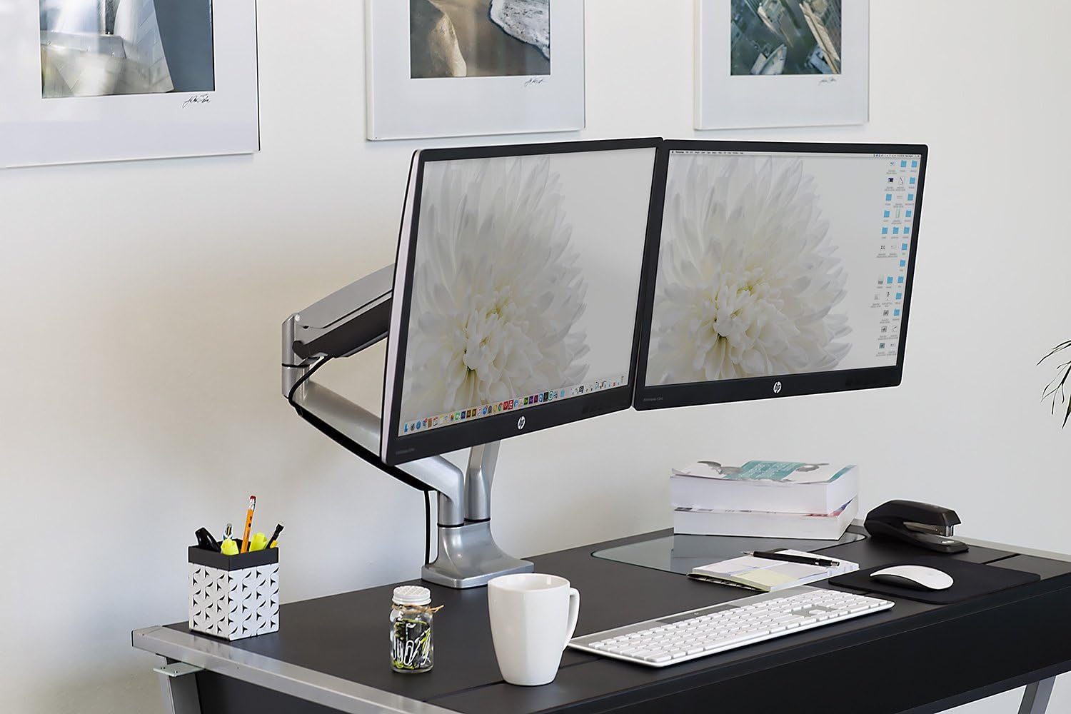 (MI-1772) Dual Monitor Arm Mou - Dual Monitor Arm reseña y precio