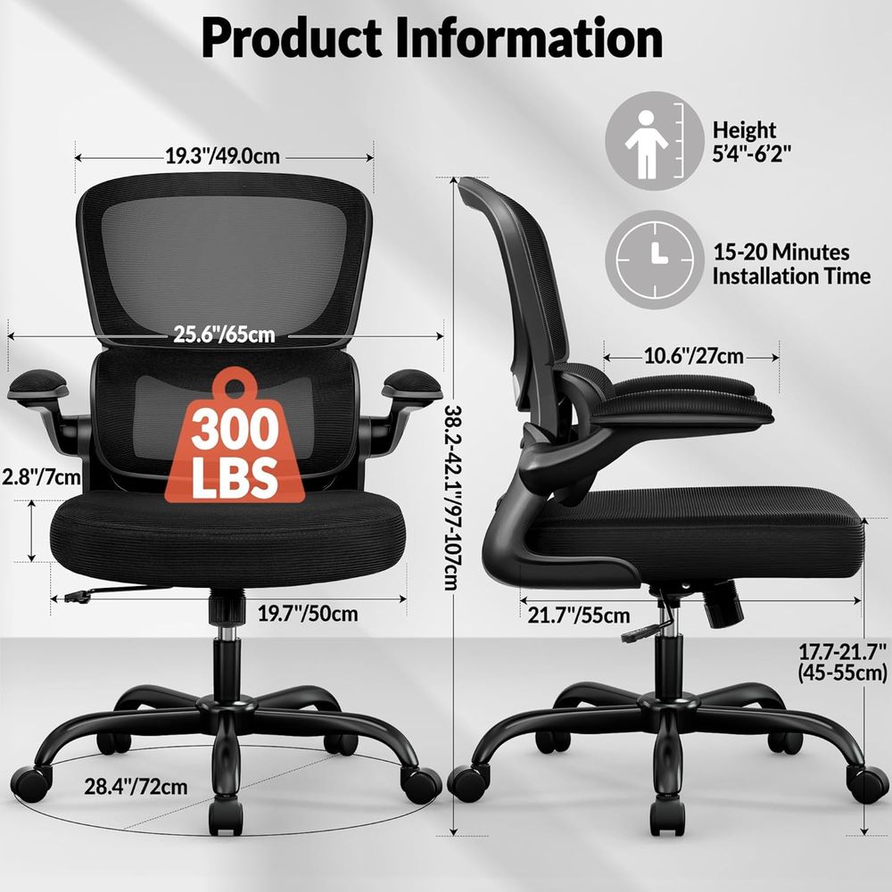 Ergonomic Breathable Mesh Desk - Gaming Chair reseña y precio