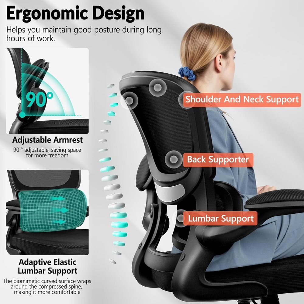 Ergonomic Breathable Mesh Desk - Gaming Chair reseña y precio