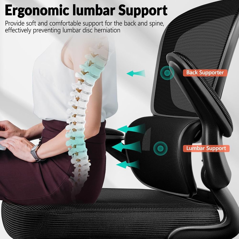 Ergonomic Breathable Mesh Desk - Gaming Chair reseña y precio