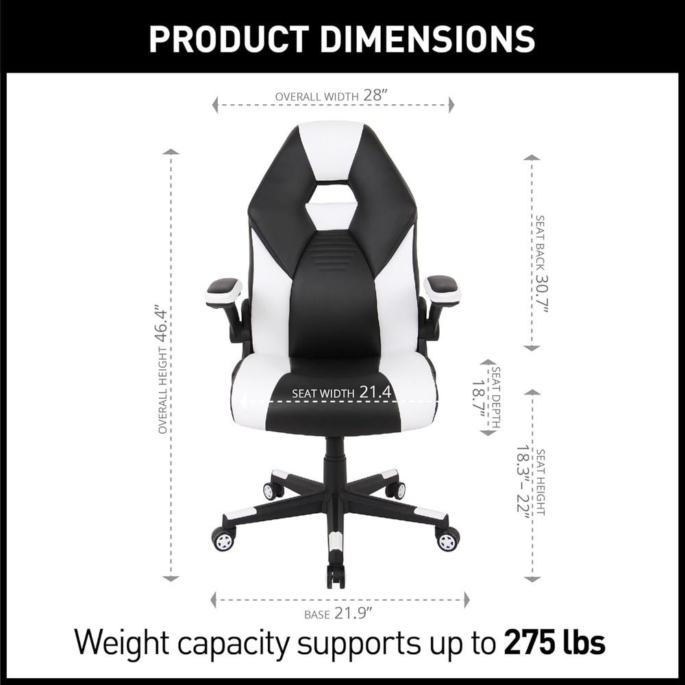 Leather High-Back Gaming Offic - Gaming Chair reseña y precio