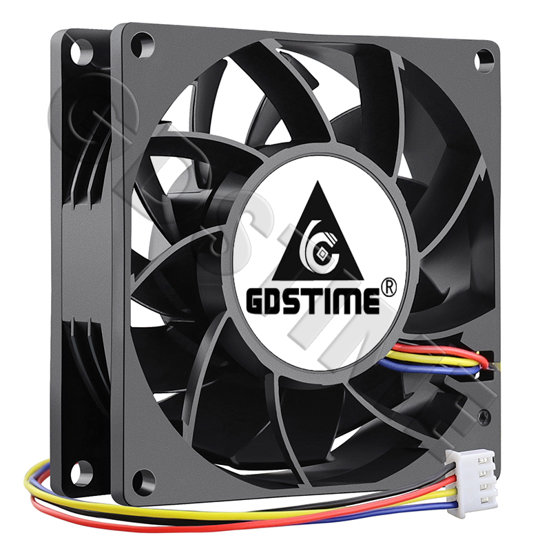 Gdstime DC 5V 12V 24V Fan 80mm - Pc Case Fan reseña y precio