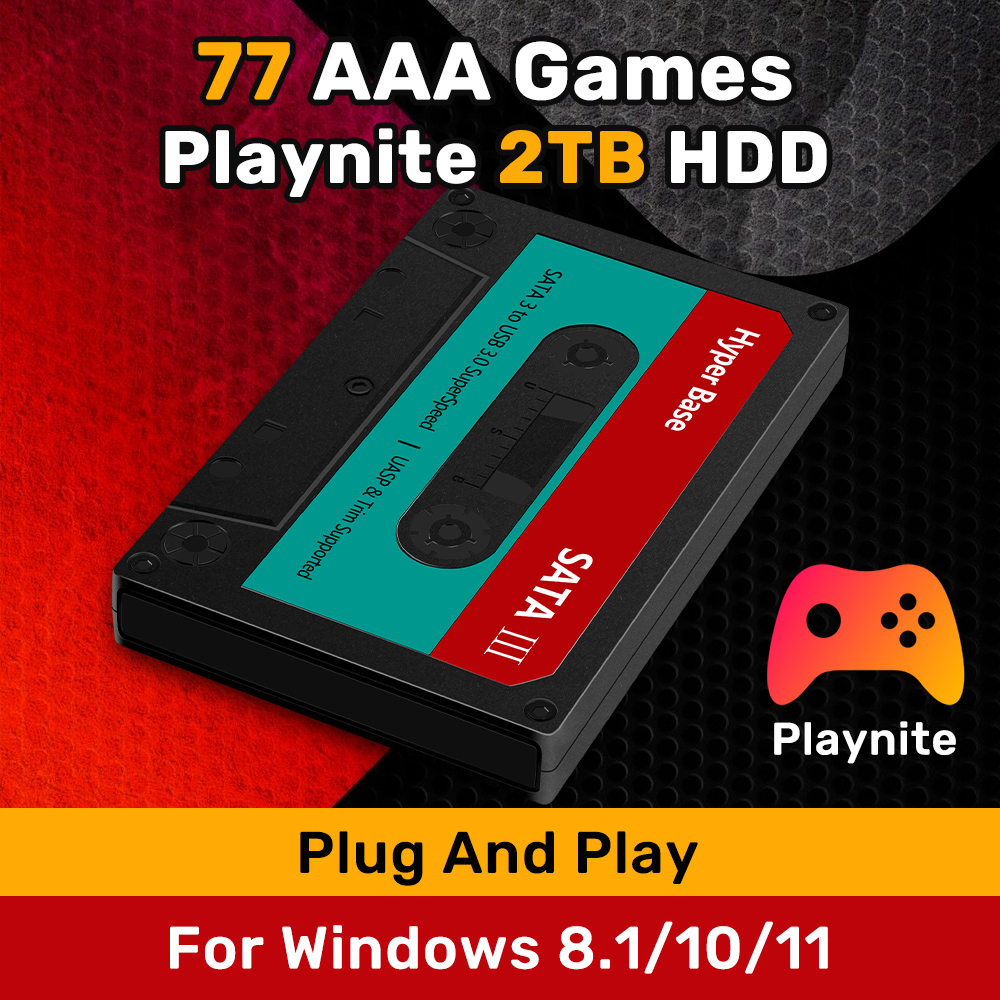 Playnite Game Hard Drive 500G/ - Pc Gaming Aaa reseña y precio