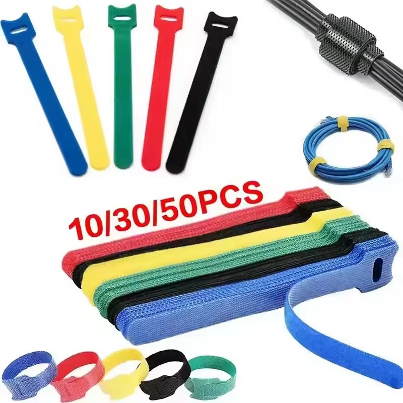 10/30/50PCS USB Cable Organize - Cable Management Sleeve reseña y precio
