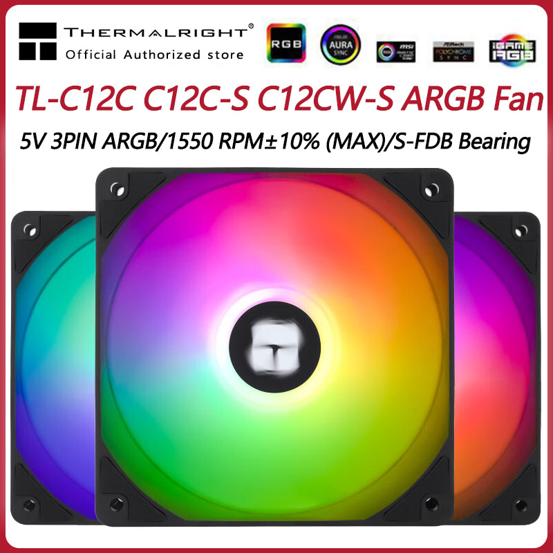 Thermalright TL-C12C 3 in 1 12 - Pc Case Fan reseña y precio