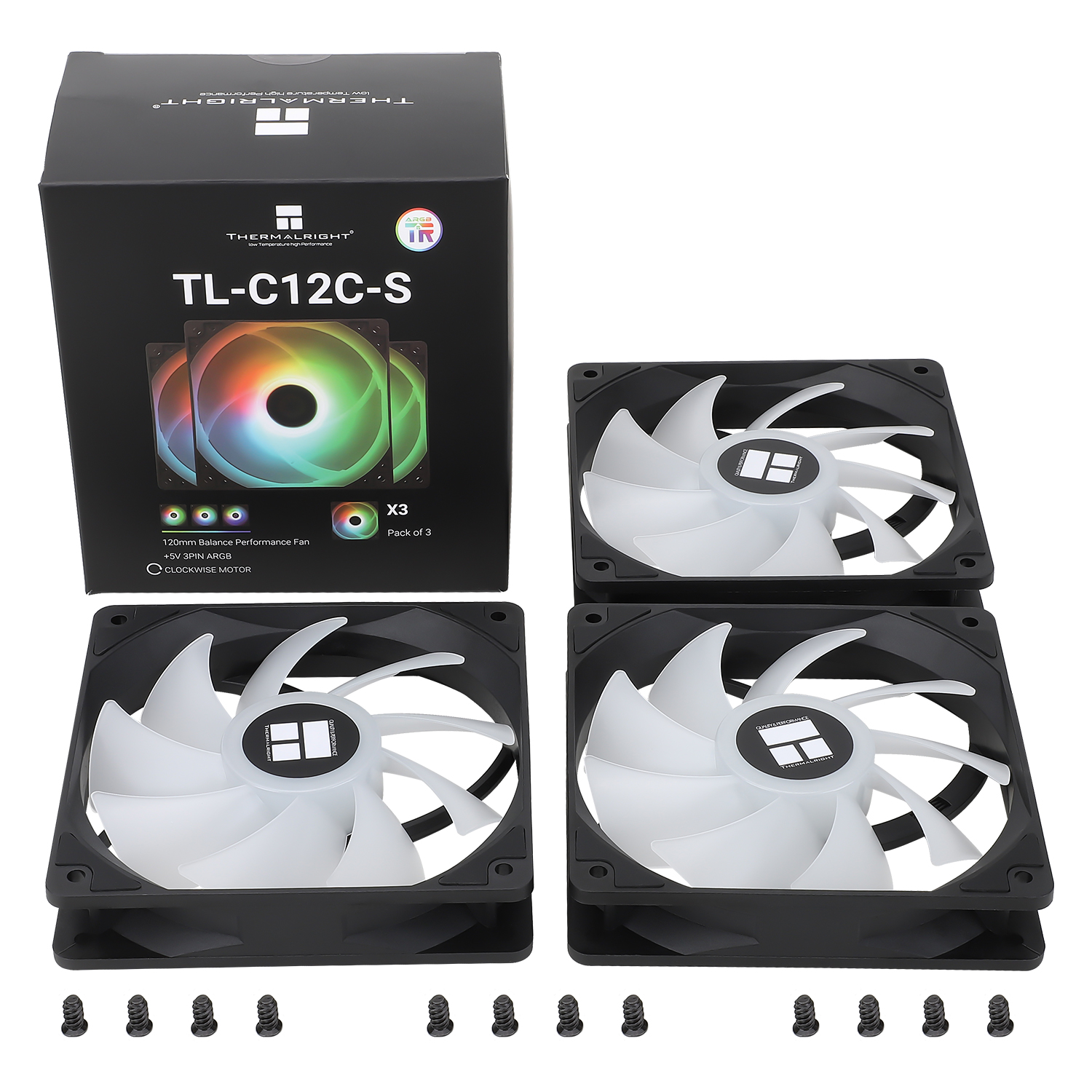 Thermalright TL-C12C 3 in 1 12 - Pc Case Fan reseña y precio