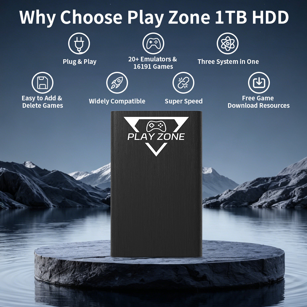 Play Zone 1TB Portable Gaming  - Pc Gaming Aaa reseña y precio
