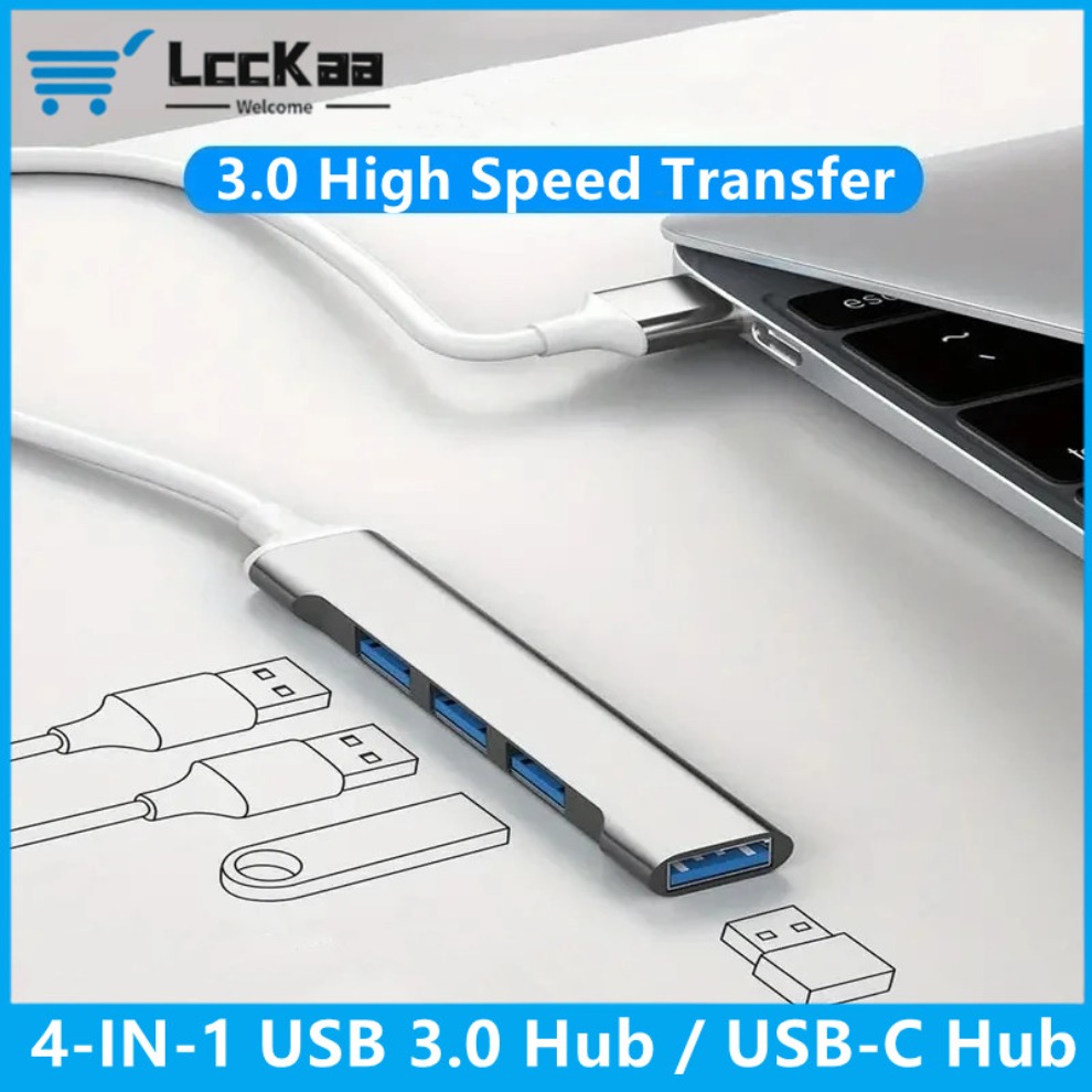 USB 3.0 Hub 4 in 1 USB Hub Hig - Usb Hub Gaming reseña y precio