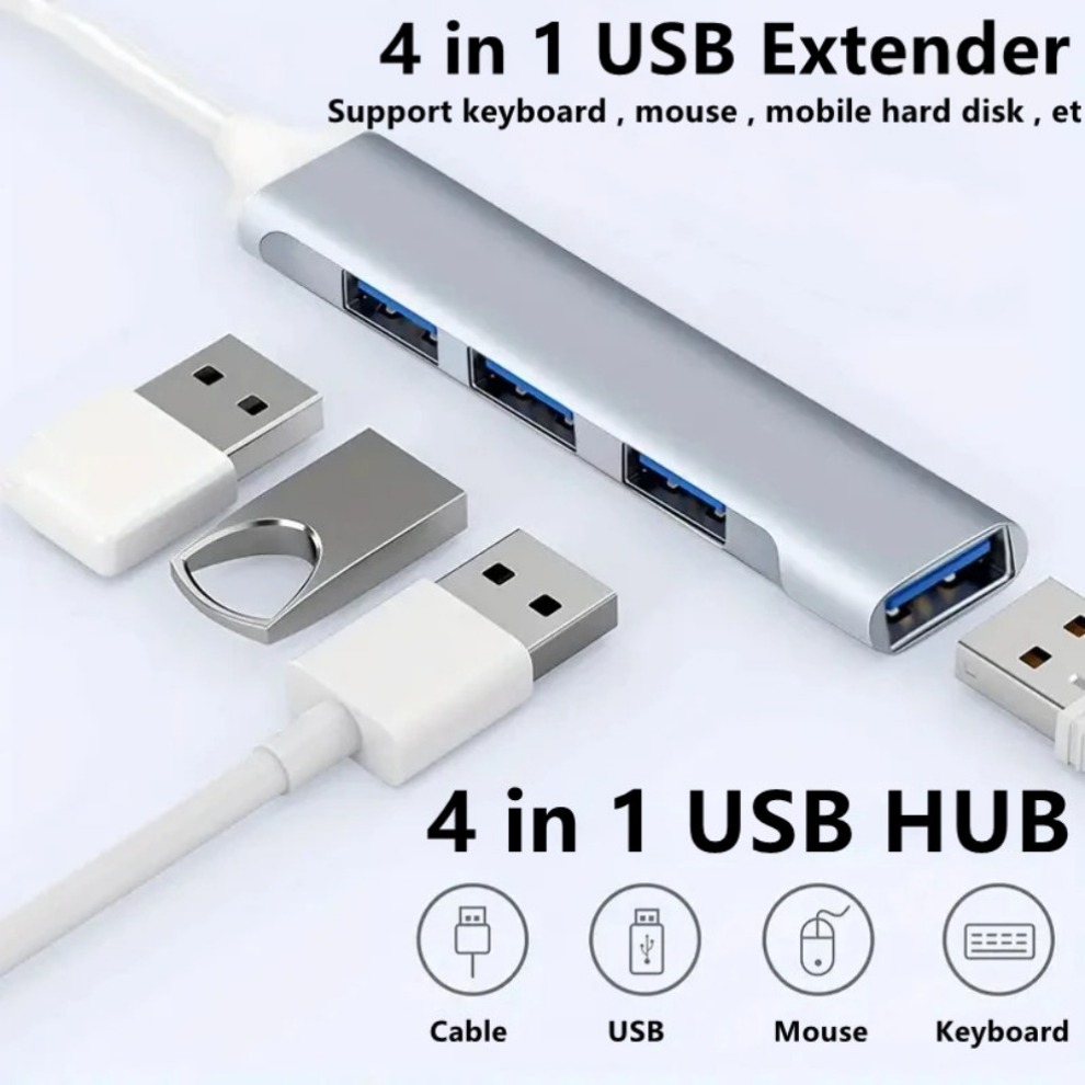 USB 3.0 Hub 4 in 1 USB Hub Hig - Usb Hub Gaming reseña y precio