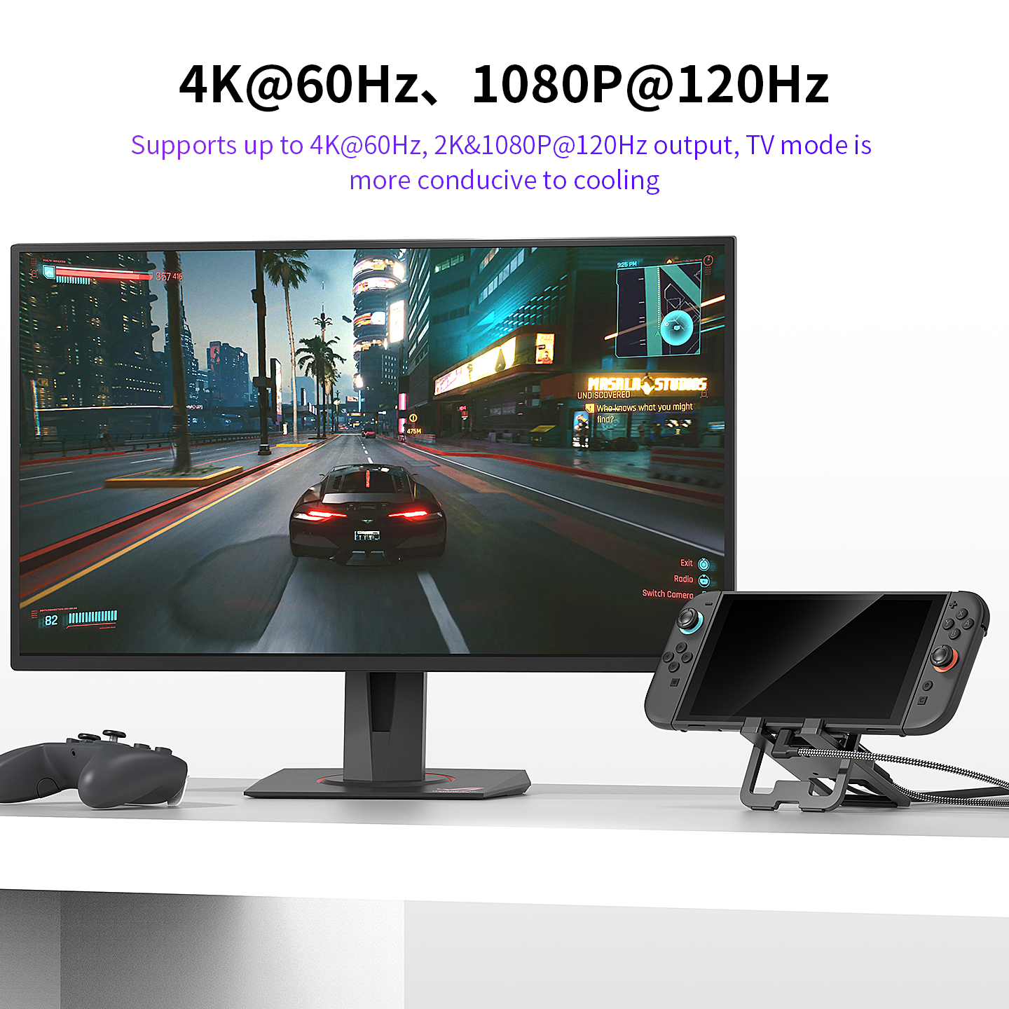 Switch 2 Dock with Foldable St - Usb Hub Gaming reseña y precio