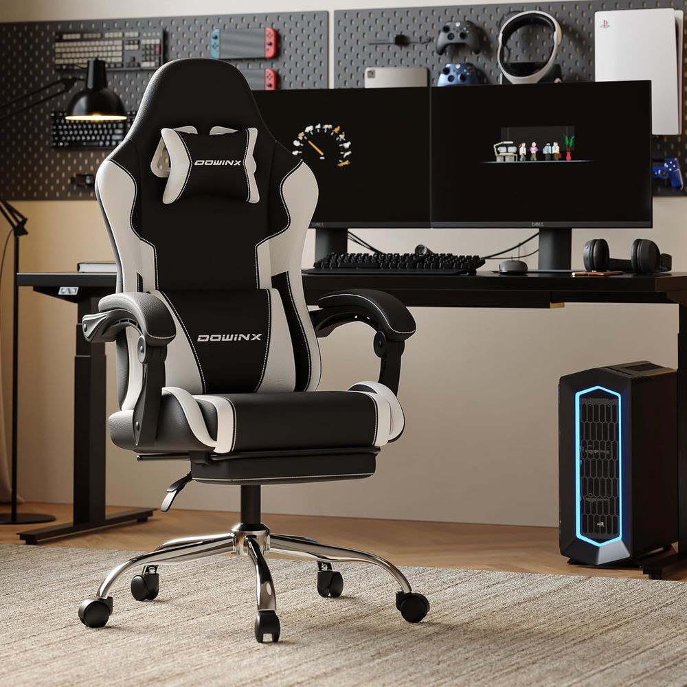 Ergonomic Gaming Chair with Lu - Gaming Chair reseña y precio