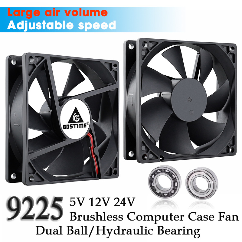Gdstime DC 5V 12V 24V 48V 90mm - Pc Case Fan reseña y precio