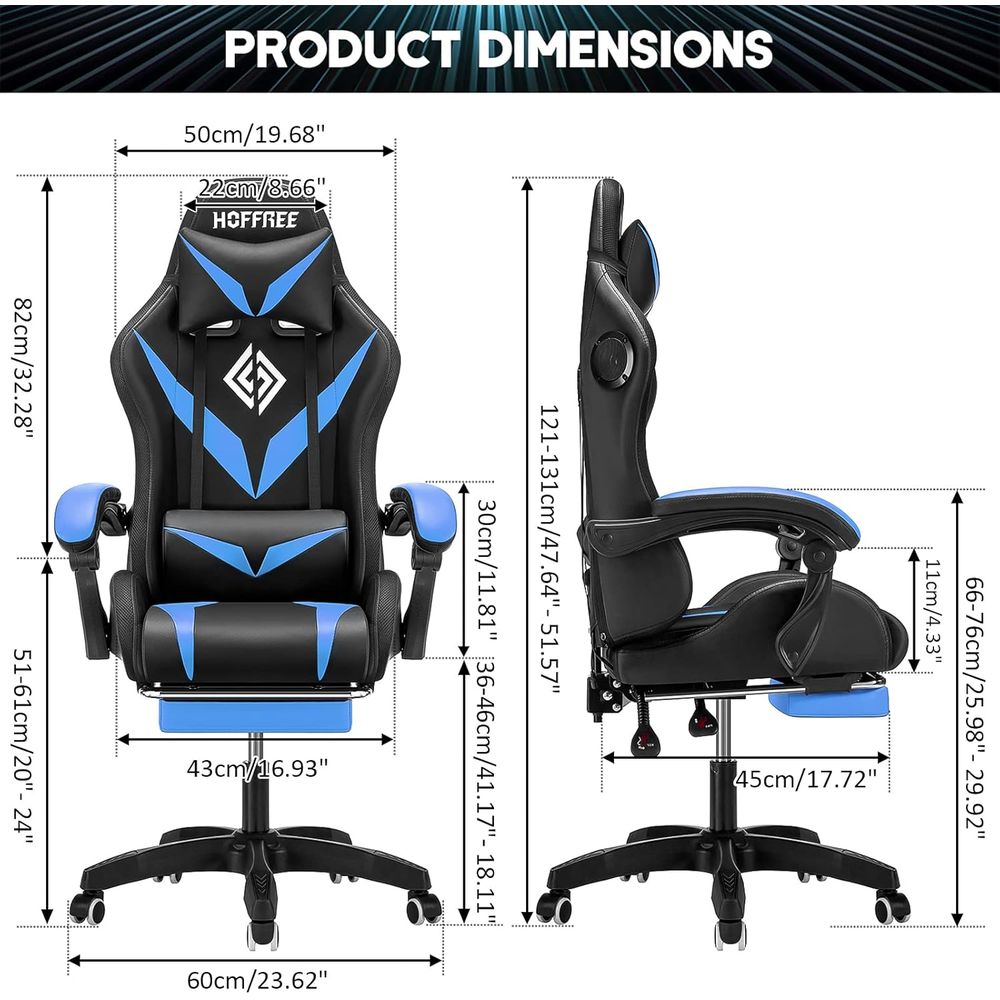 RGB Gaming Chair with Bluetoot - Gaming Chair reseña y precio