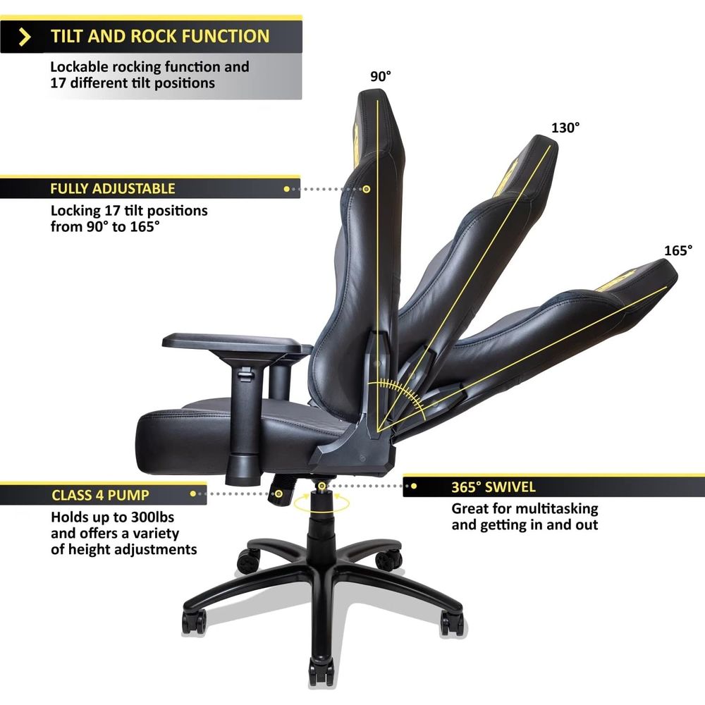 Ergonomic Reclining Gaming Cha - Gaming Chair reseña y precio