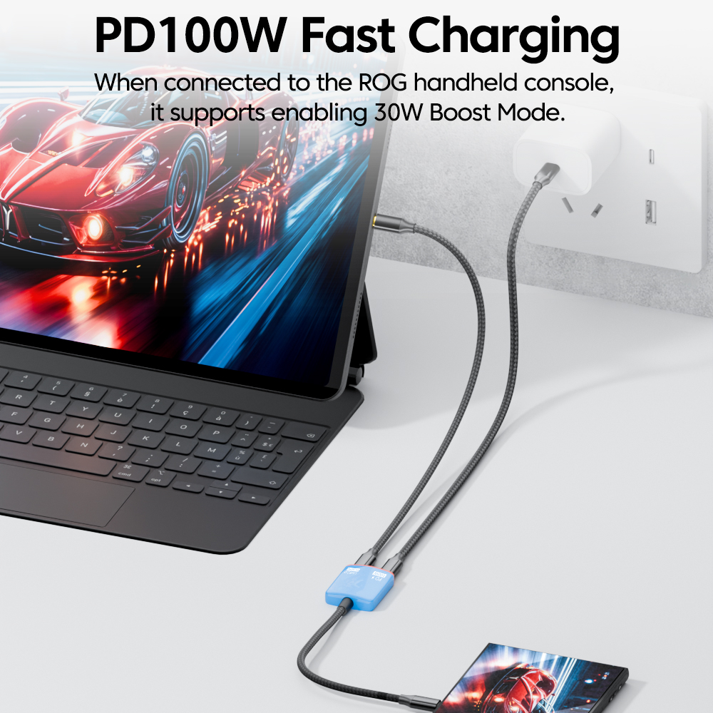 2-in-1 Type C Adapter USBC PD1 - Usb Hub Gaming reseña y precio