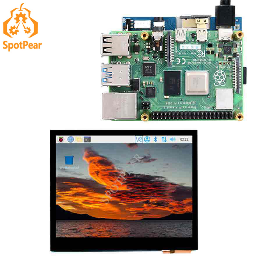 Raspberry Pi 3.5 inch touchscr - Dual Monitor Arm reseña y precio