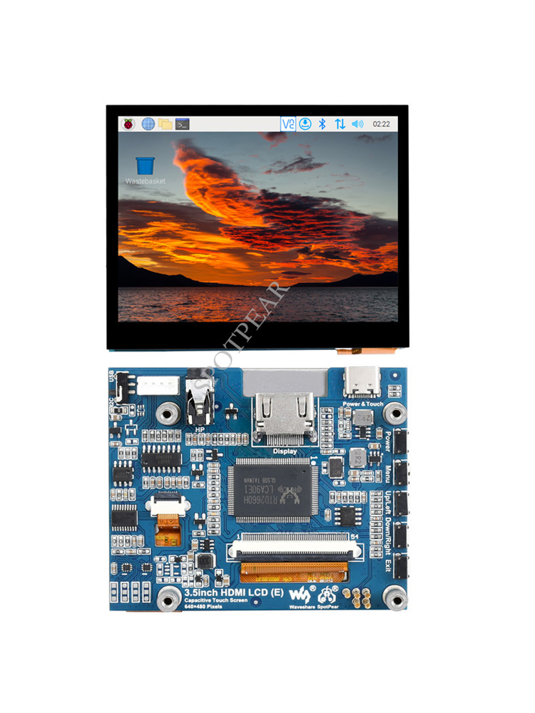 Raspberry Pi 3.5 inch touchscr - Dual Monitor Arm reseña y precio