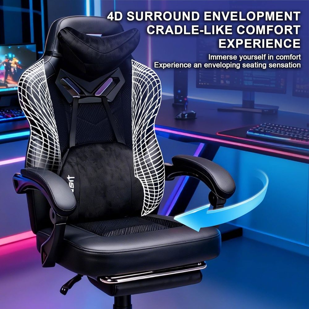 Ergonomic Reclining Office Cha - Gaming Chair reseña y precio