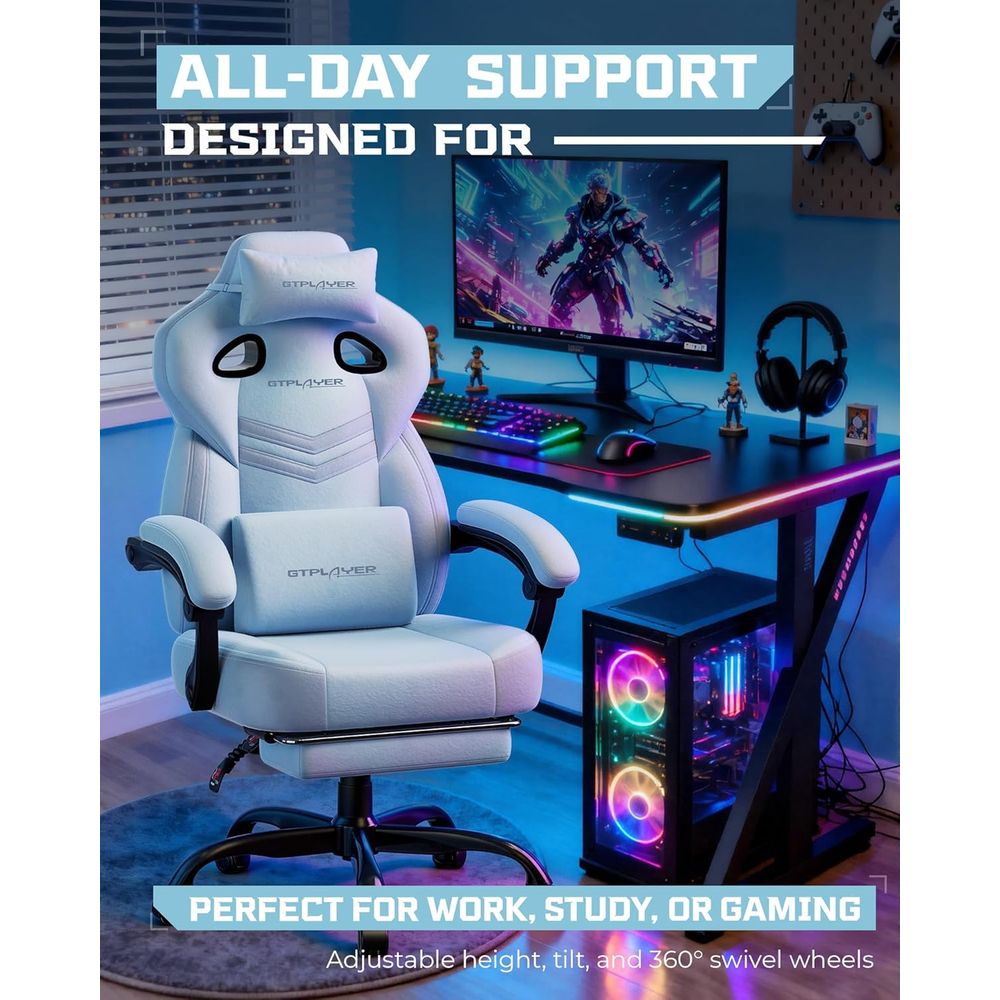 Ergonomic Big & Tall Gaming Ch - Gaming Chair reseña y precio