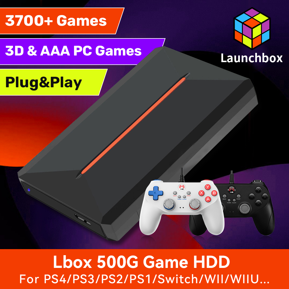 Launchbox 500G Gaming Hard Dri - Pc Gaming Aaa reseña y precio