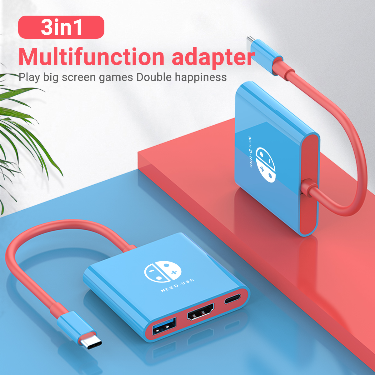 Portable 3 in 1 Game Docking S - Usb Hub Gaming reseña y precio