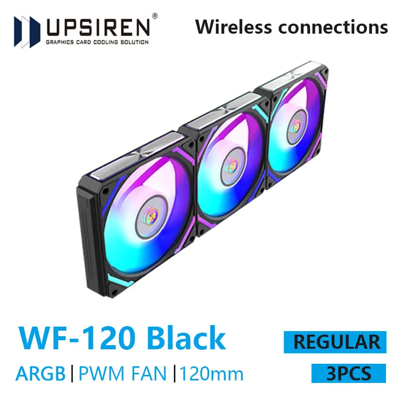 UPSIREN WF-120 ARGB PWM 3PCS C - Pc Case Fan reseña y precio