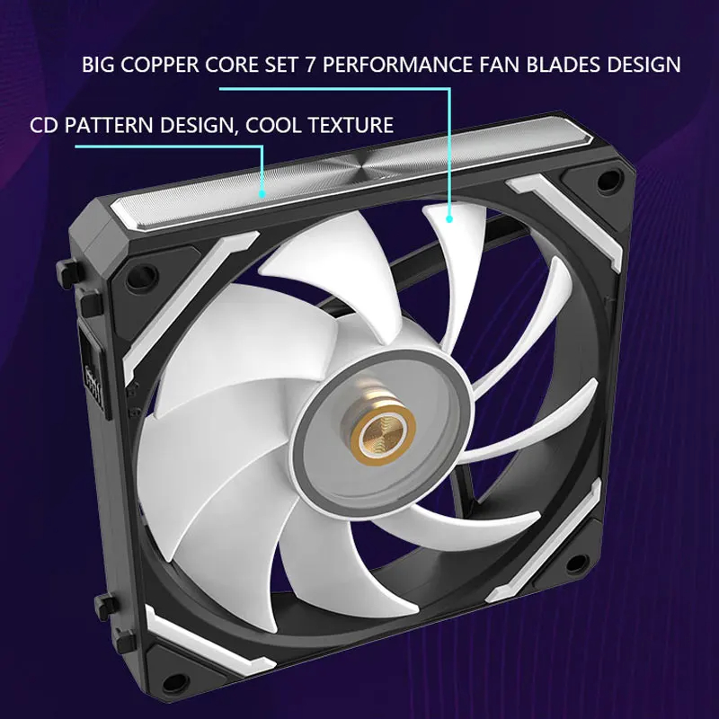UPSIREN WF-120 ARGB PWM 3PCS C - Pc Case Fan reseña y precio